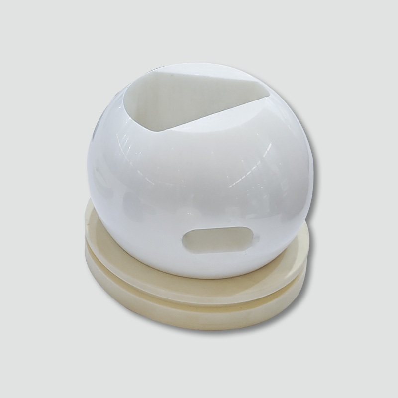 V形陶瓷球閥芯_V型陶瓷調節球閥